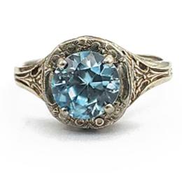 White Gold Ring - Women's