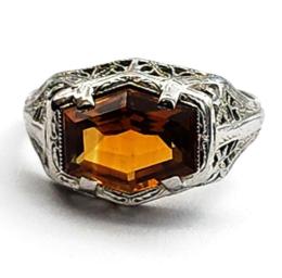 WHITE GOLD RING - WOMEN'S MOUNTINGS