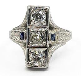 WHITE GOLD RING - WOMEN'S MOUNTINGS