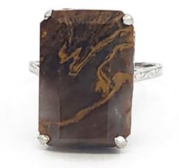White Gold Ring - Women's