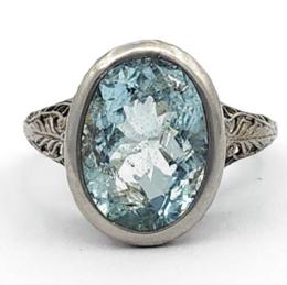 White Gold Ring - Women's