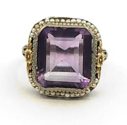 White Gold Ring - Women's