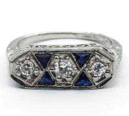 White Gold Ring - Women's
