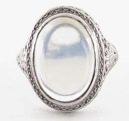 White Gold Ring - Women's