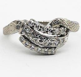 White Gold Ring - Women's