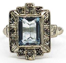 White Gold Ring - Women's