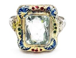 White Gold Ring - Women's