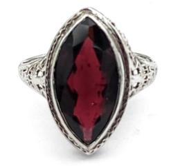 White Gold Ring - Women's