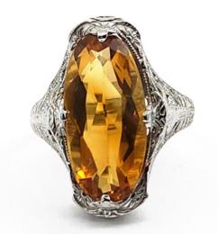 WHITE GOLD RING - WOMEN'S MOUNTINGS