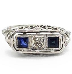 White Gold Ring - Women's