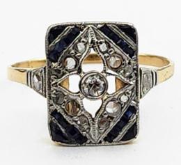 White Gold Ring - Women's