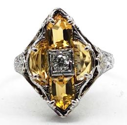 WHITE GOLD RING - WOMEN'S MOUNTINGS
