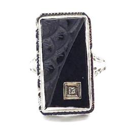 White Gold Ring - Women's