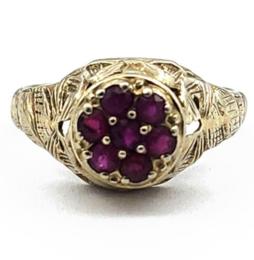 White Gold Ring - Women's