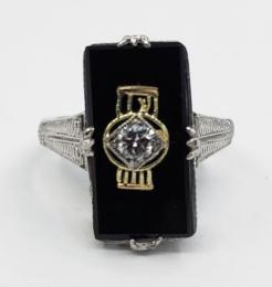 White Gold Ring - Women's