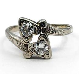 White Gold Ring - Women's