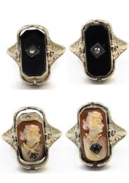 White Gold Ring - Women's