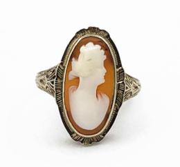 White Gold Ring - Women's