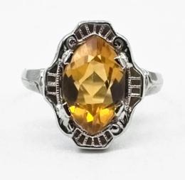 White Gold Ring - Women's