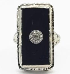 White Gold Ring - Women's