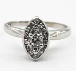 White Gold Ring - Women's