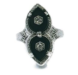 White Gold Ring - Women's