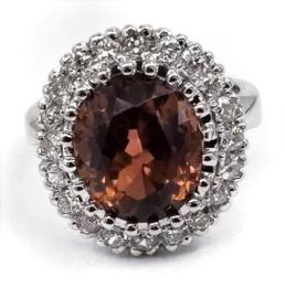 White Gold Ring - Women's