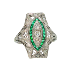White Gold Ring - Women's