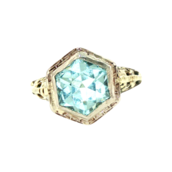 White Gold Ring - Women's