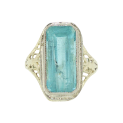 White Gold Ring - Women's