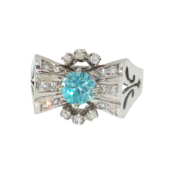 White Gold Ring - Women's