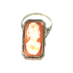 White Gold Ring - Women's
