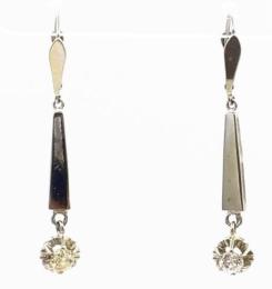 White Gold Earring