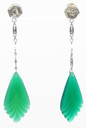 White Gold Earring