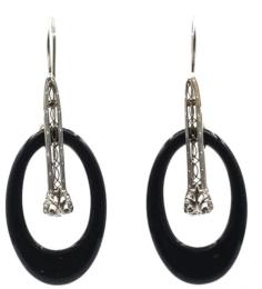 White Gold Earring