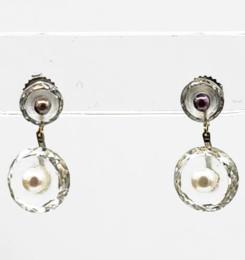 White Gold Earring