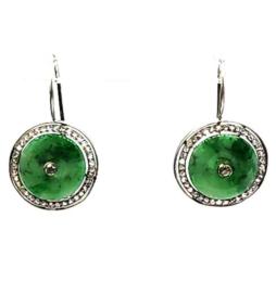 White Gold Earring