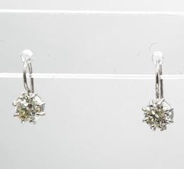 White Gold Earring