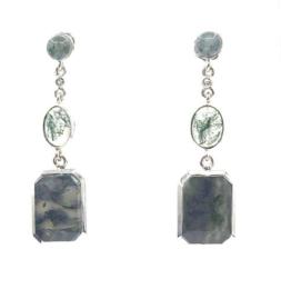 White Gold Earring