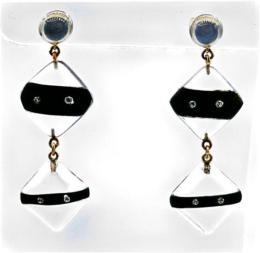White Gold Earring