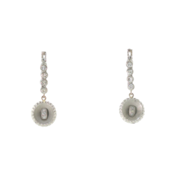 White Gold Earring