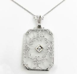 White Gold Necklace