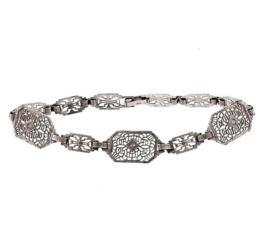 White Gold Bracelet