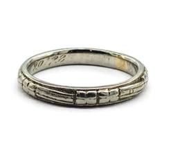 White Gold Women's Wedding Bands
