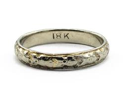 White Gold Women's Wedding Bands