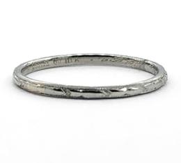 White Gold Women's Wedding Bands