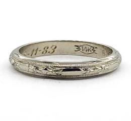 White Gold Women's Wedding Bands