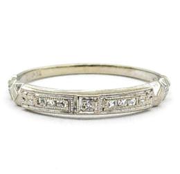 White Gold Women's Wedding Bands