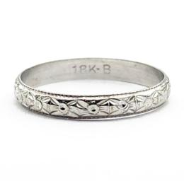 White Gold Women's Wedding Bands