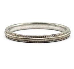 White Gold Women's Wedding Bands